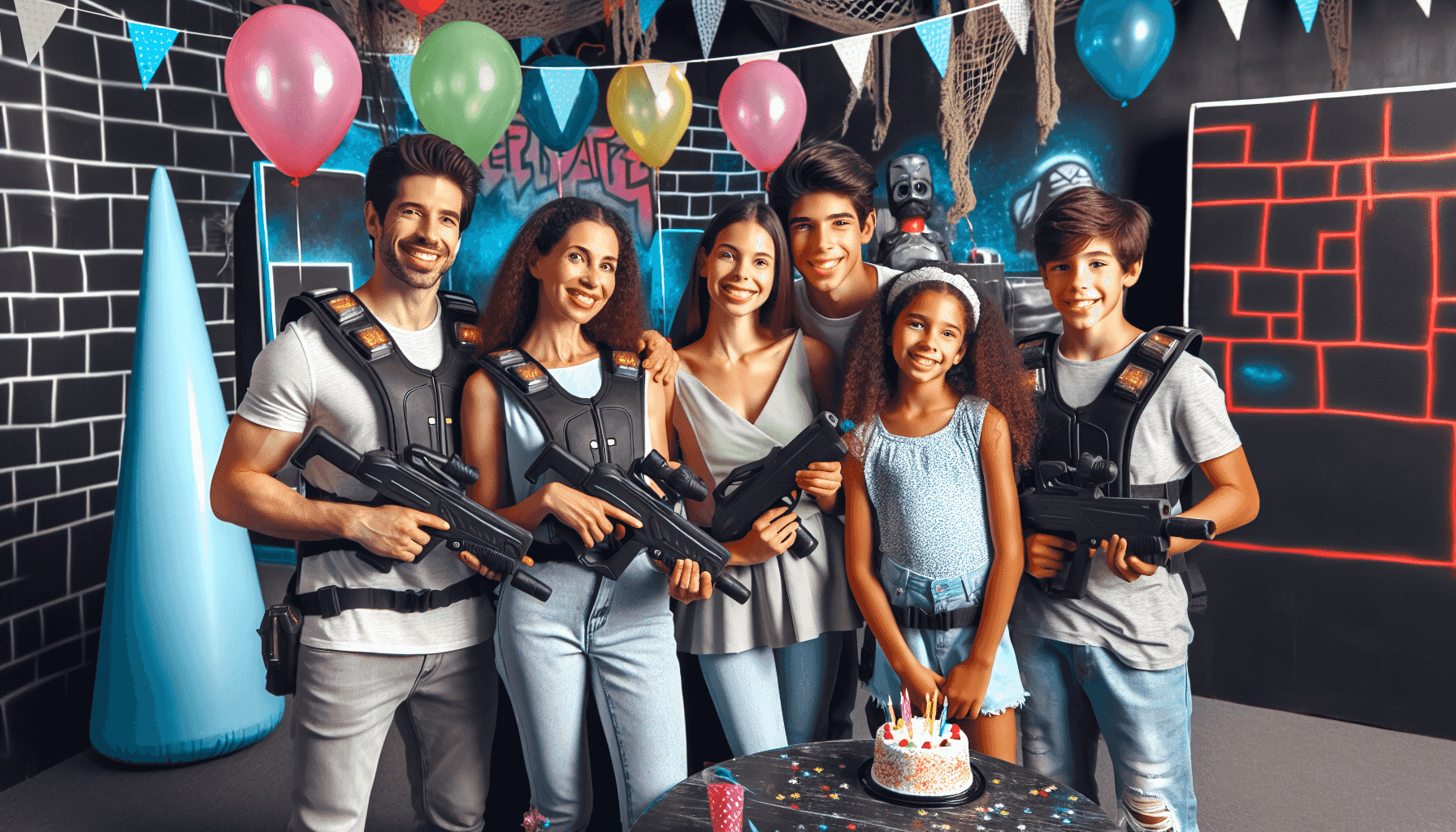 Festa di compleanno in arena LaserTag